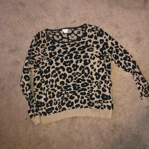 3/$15 Leopard Sweater